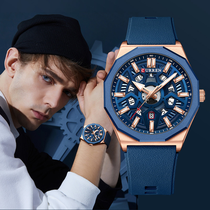 Luxury Watch Brand List - Reloj CURREN nuevo listado Original para