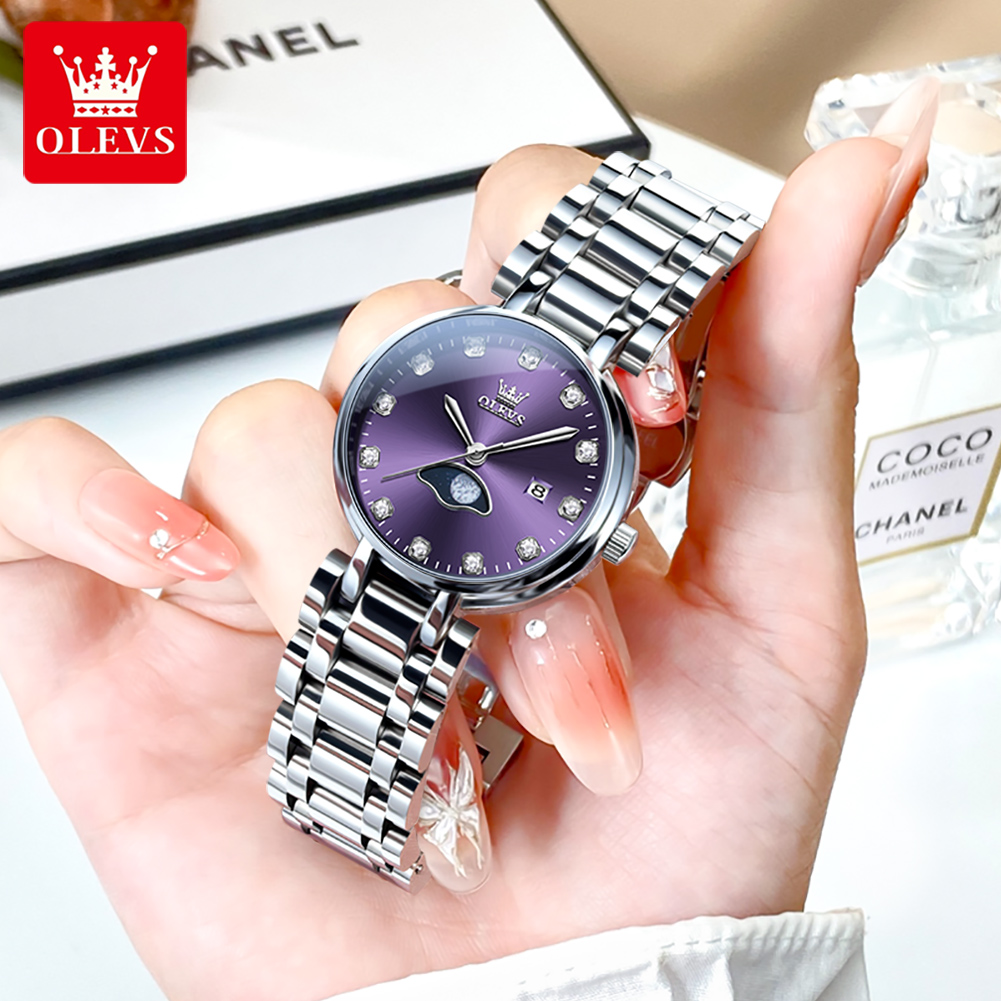 Luxury Watch Cheap - OLEVS elegante reloj de cuarzo con