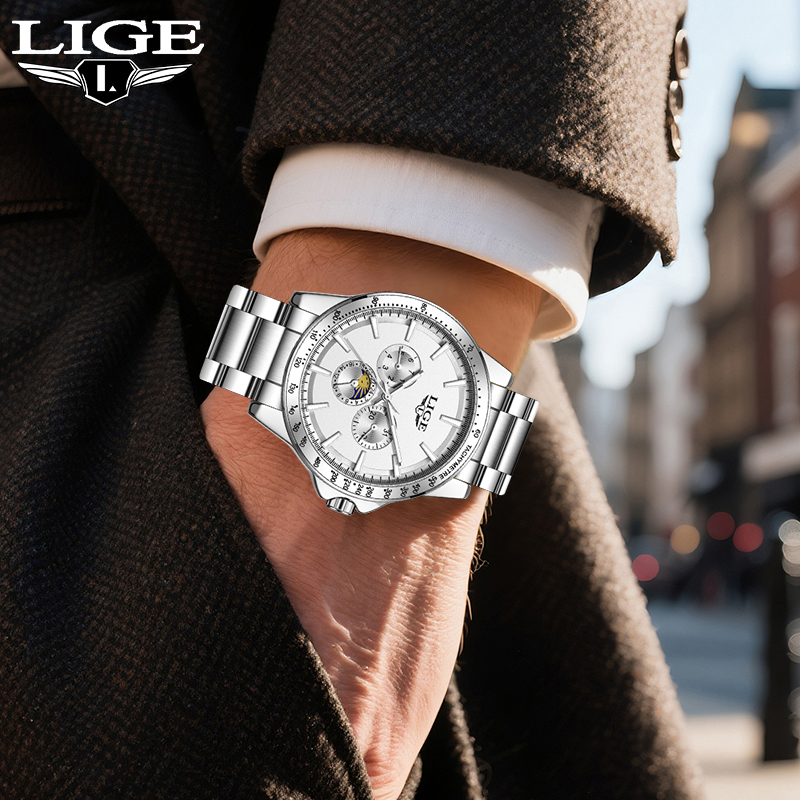 Luxury Watch Brands - Reloj LIGE de cuarzo de lujo