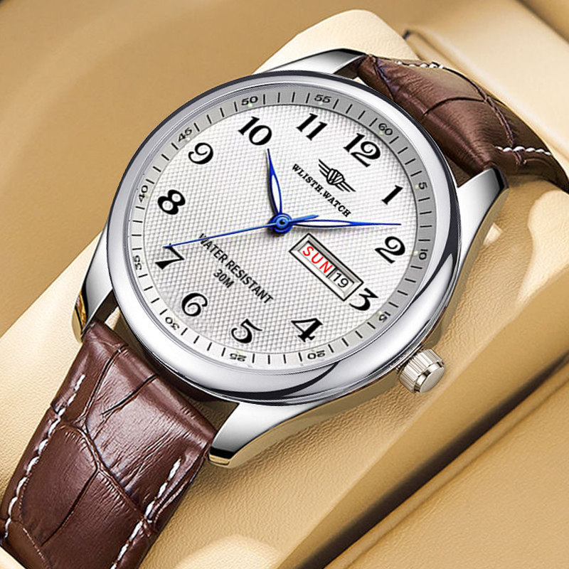 Luxury Watch With Arabic Numerals - Reloj WLISTH de lujo para hombre,