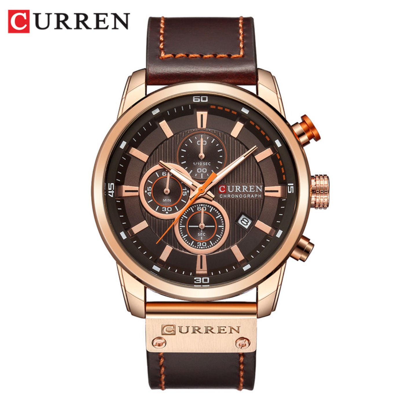 Luxury Watch Brands - Relojes CURREN de cuarzo para hombre,