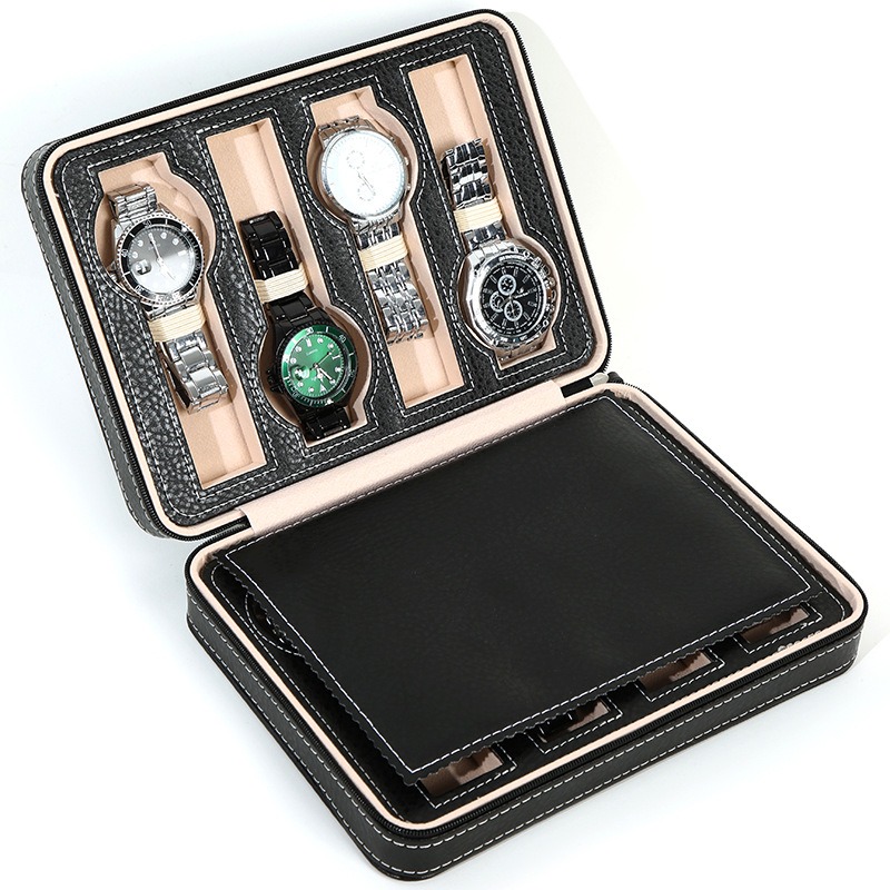 Luxury Watch Collection Box - Caja organizadora de relojes múltiples, cajas