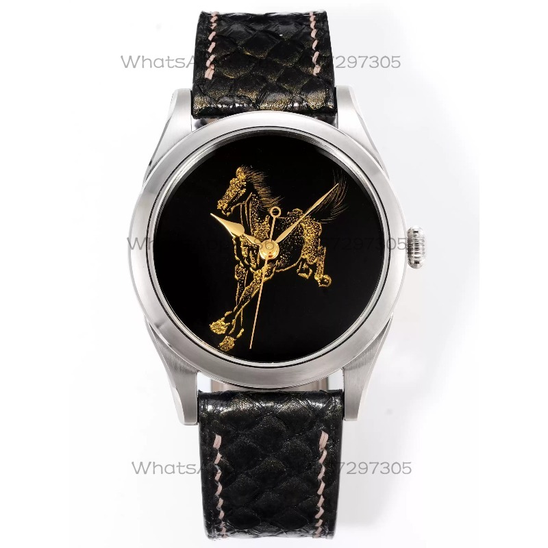 Zodiac Luxury Watch - Reloj mecánico de oro con diseño