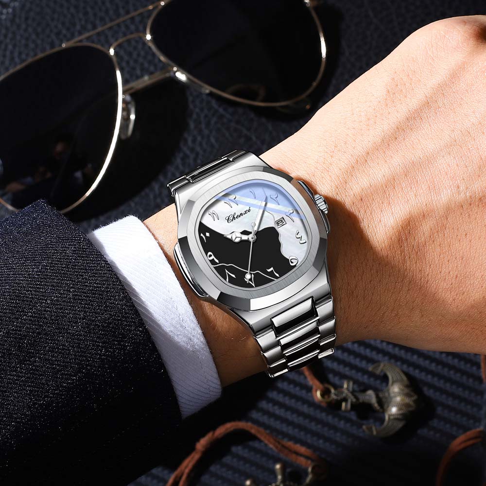 Luxury Watch With Arabic Numerals - CHENXI, nuevo reloj para hombre, números