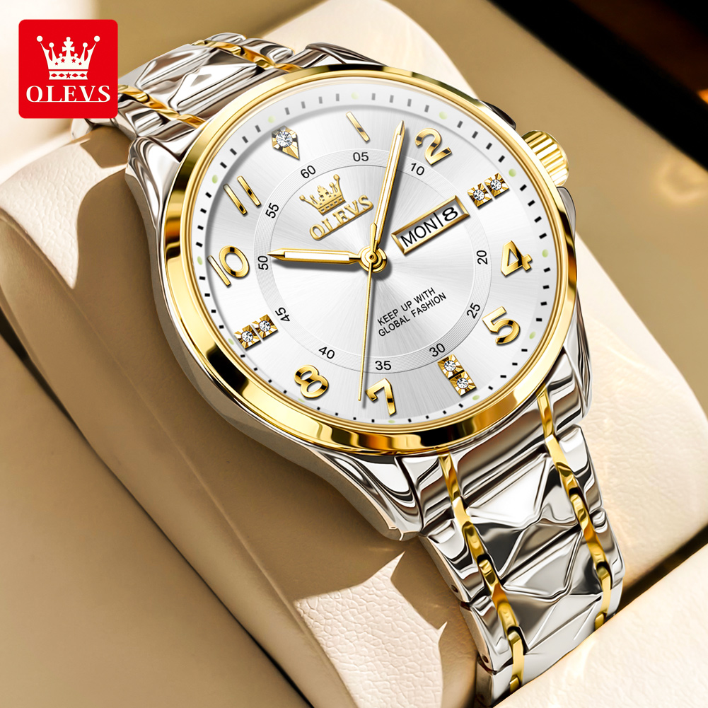 Luxury Watch With Arabic Numerals - Reloj de pulsera original de marca