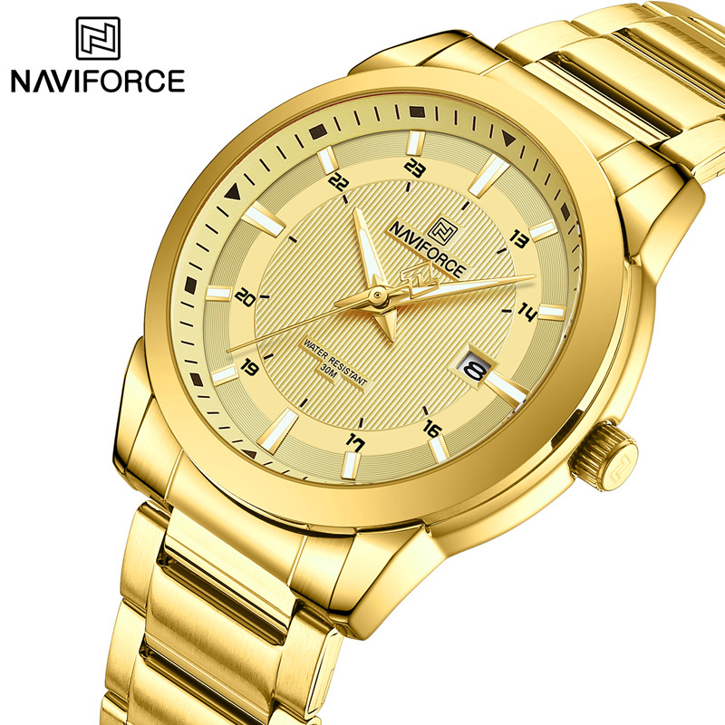 Luxury Watch Name - NAVIFORCE-relojes para hombre con correa de