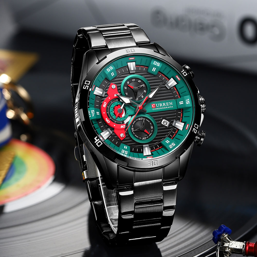 CURREN-Reloj de pulsera para h - Luxury Watch Name reseña y precio