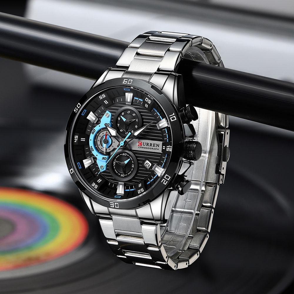 CURREN-Reloj de pulsera para h - Luxury Watch Name reseña y precio