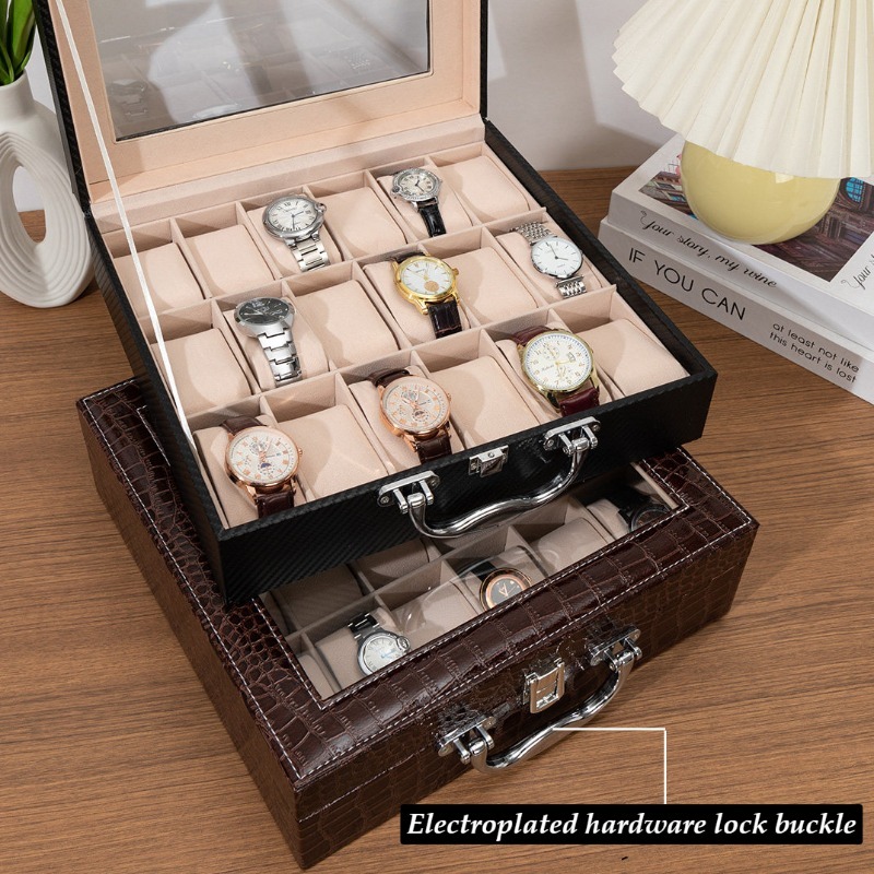 Caja de Almacenamiento para Re - Luxury Watch Collection Box reseña y precio