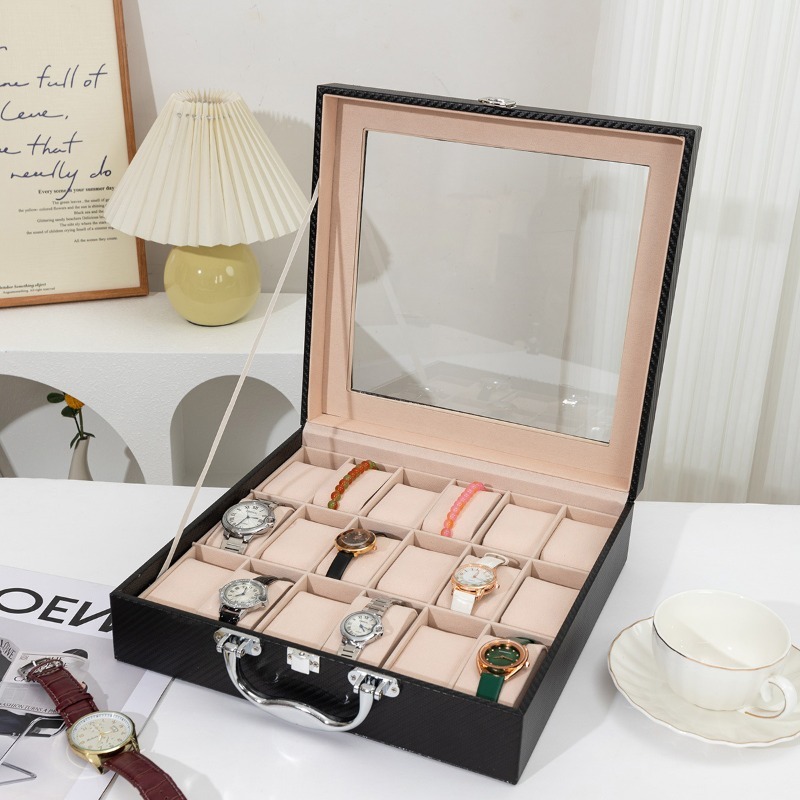 Caja de Almacenamiento para Re - Luxury Watch Collection Box reseña y precio