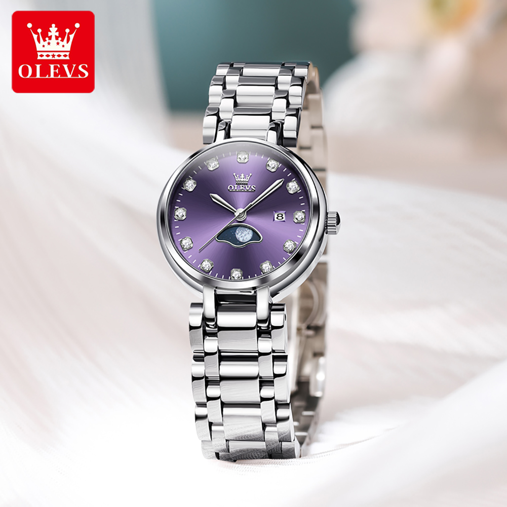 OLEVS elegante reloj de cuarzo - Luxury Watch Cheap reseña y precio