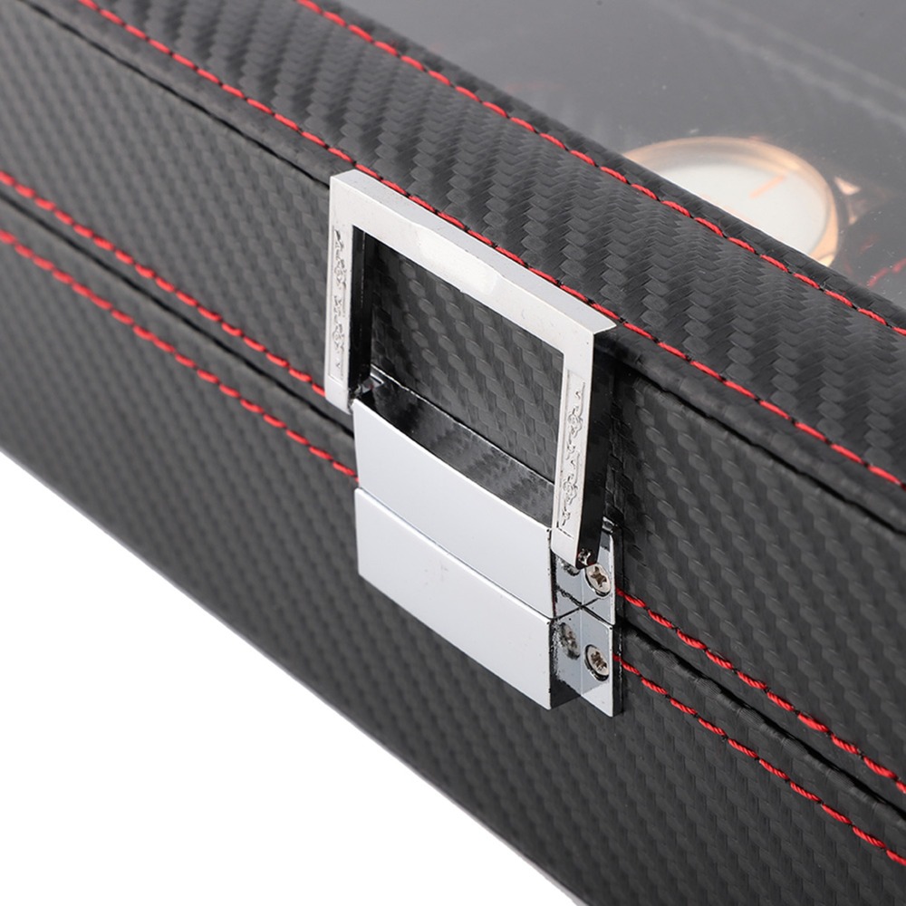 Caja para Relojes de Fibra de  - Luxury Watch Collection Box reseña y precio