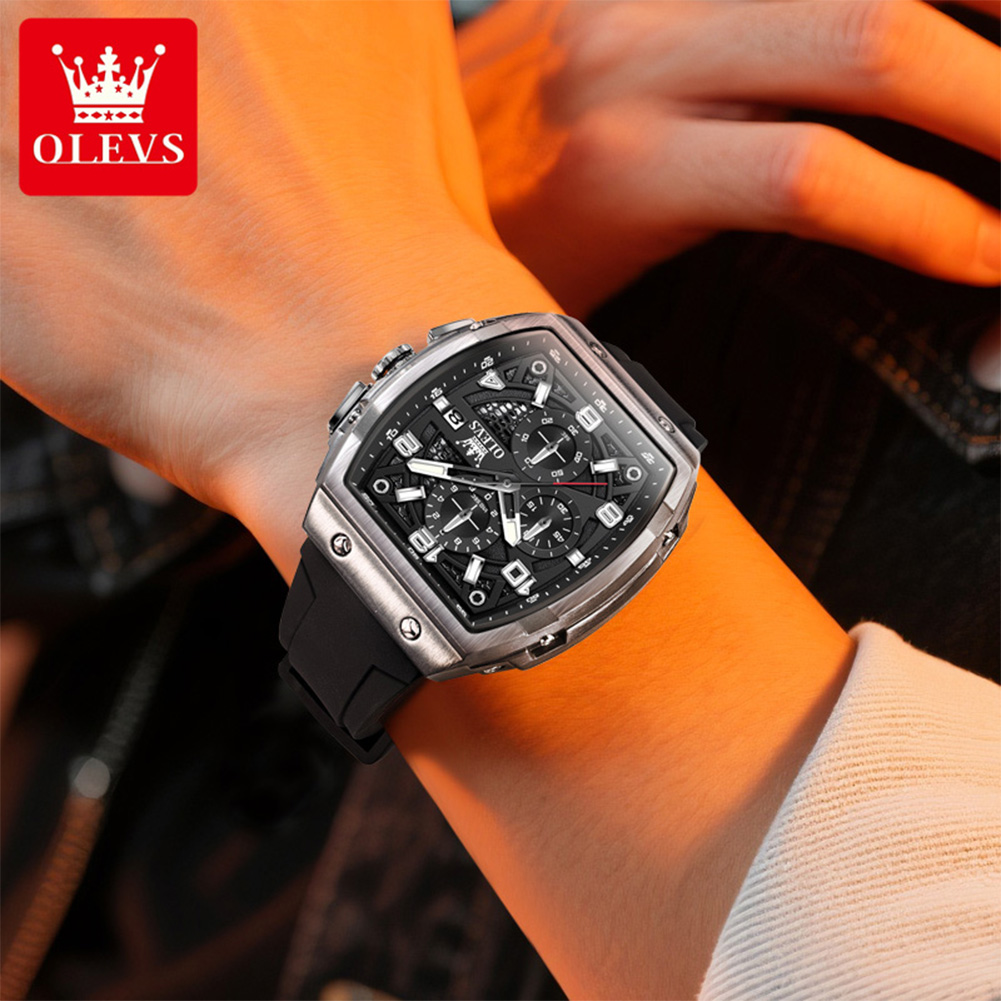 OLEVS relojes para hombre 2976 - Luxury Watch Name reseña y precio