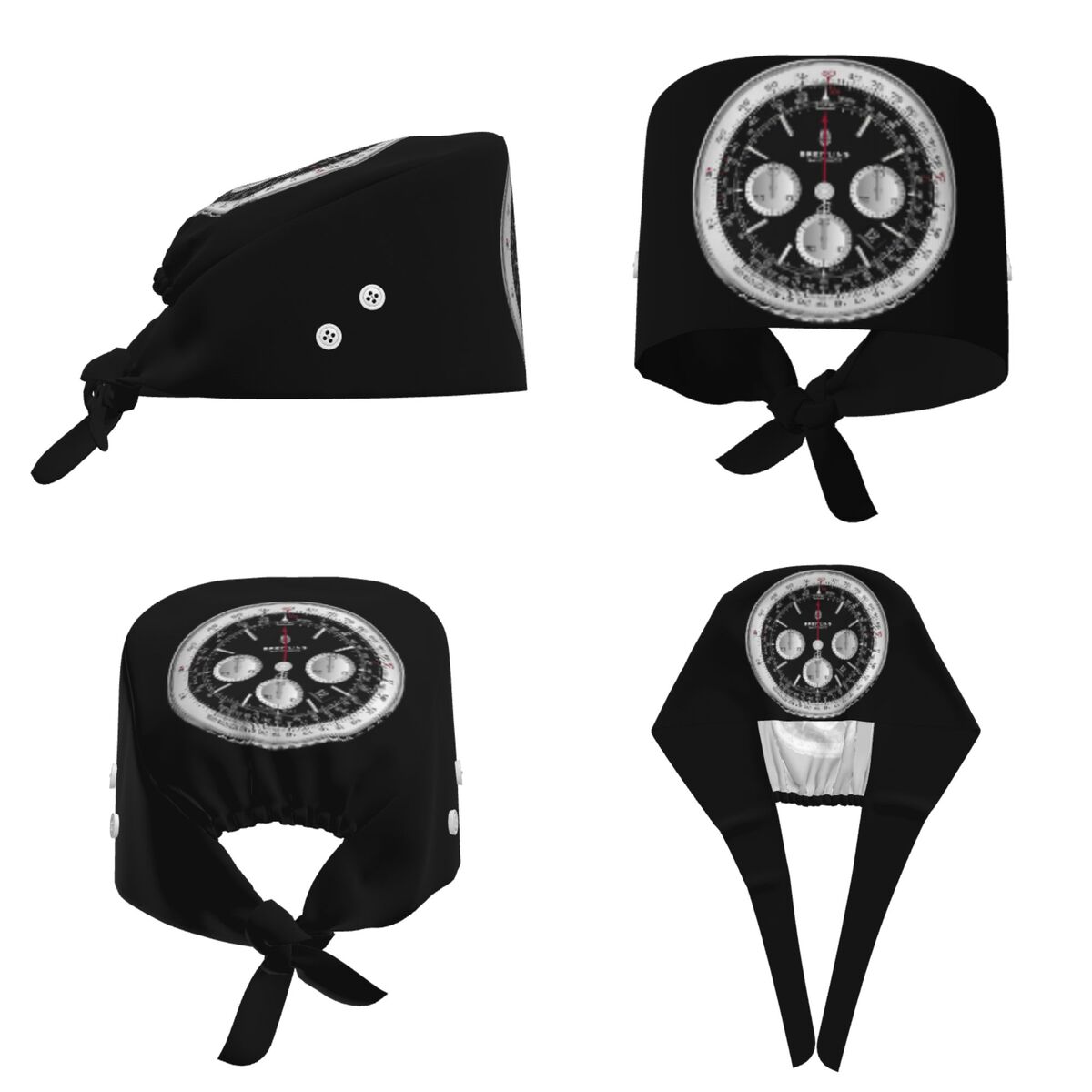Gorro Quirúrgico Negro de Lujo - Luxury Watch Face reseña y precio