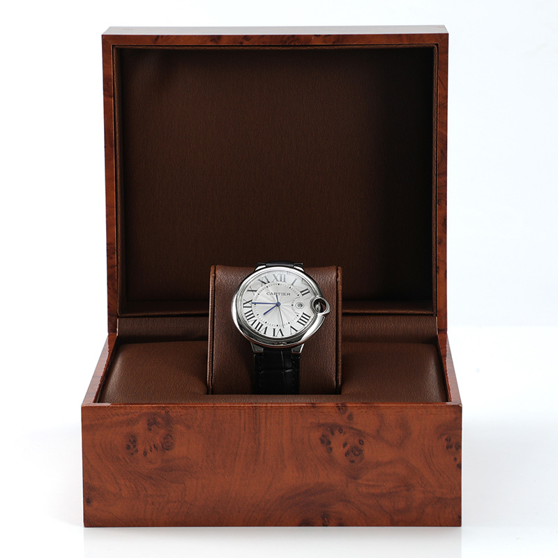 Caja de reloj de grano de made - Luxury Watch Collection Box reseña y precio