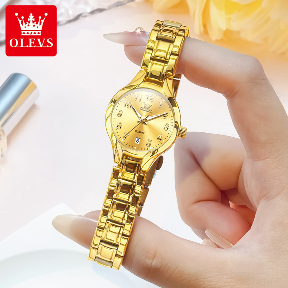 Relojes OLEVS para mujer, relo - Luxury Watch With Arabic Numerals reseña y precio