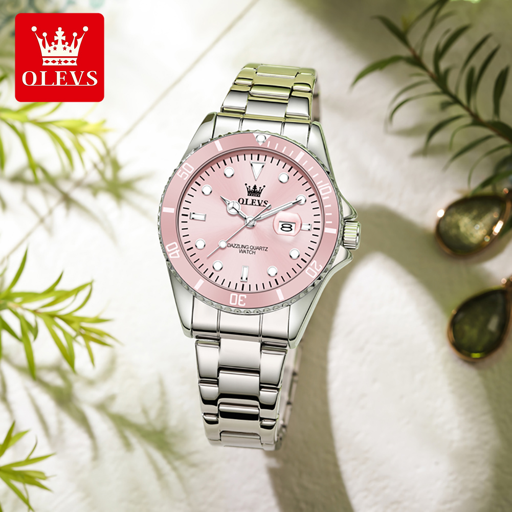 OLEVS-relojes de cuarzo de luj - Luxury Watch Cheap reseña y precio