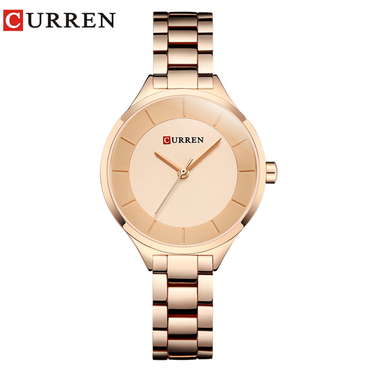 Reloj de Pulsera CURREN Nuevo  - Luxury Watch Female reseña y precio