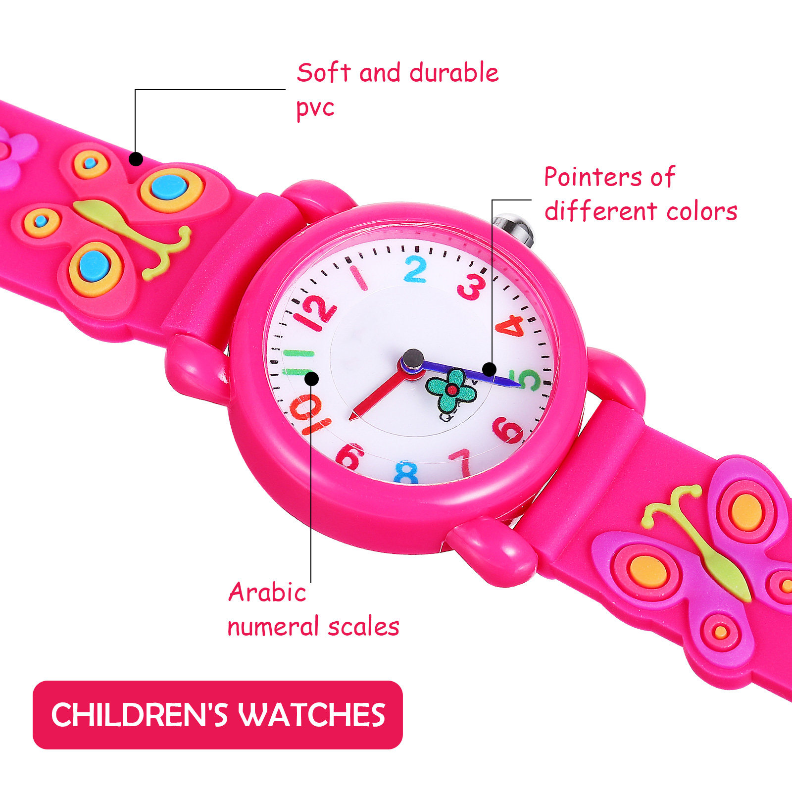 2 relojes impermeables de dibu - Luxury Watch With Arabic Numerals reseña y precio