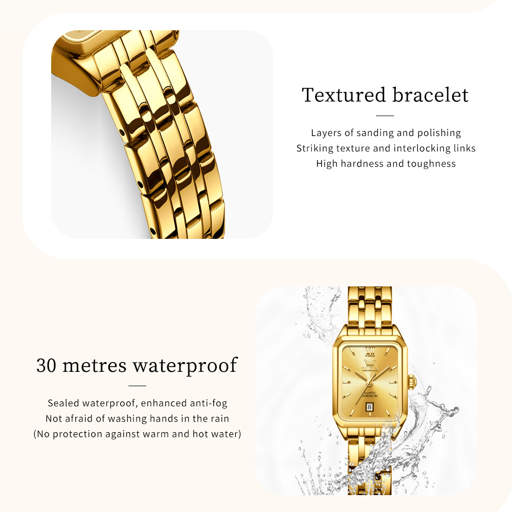 OLEVS, relojes de lujo de marc - Luxury Watch Cheap reseña y precio