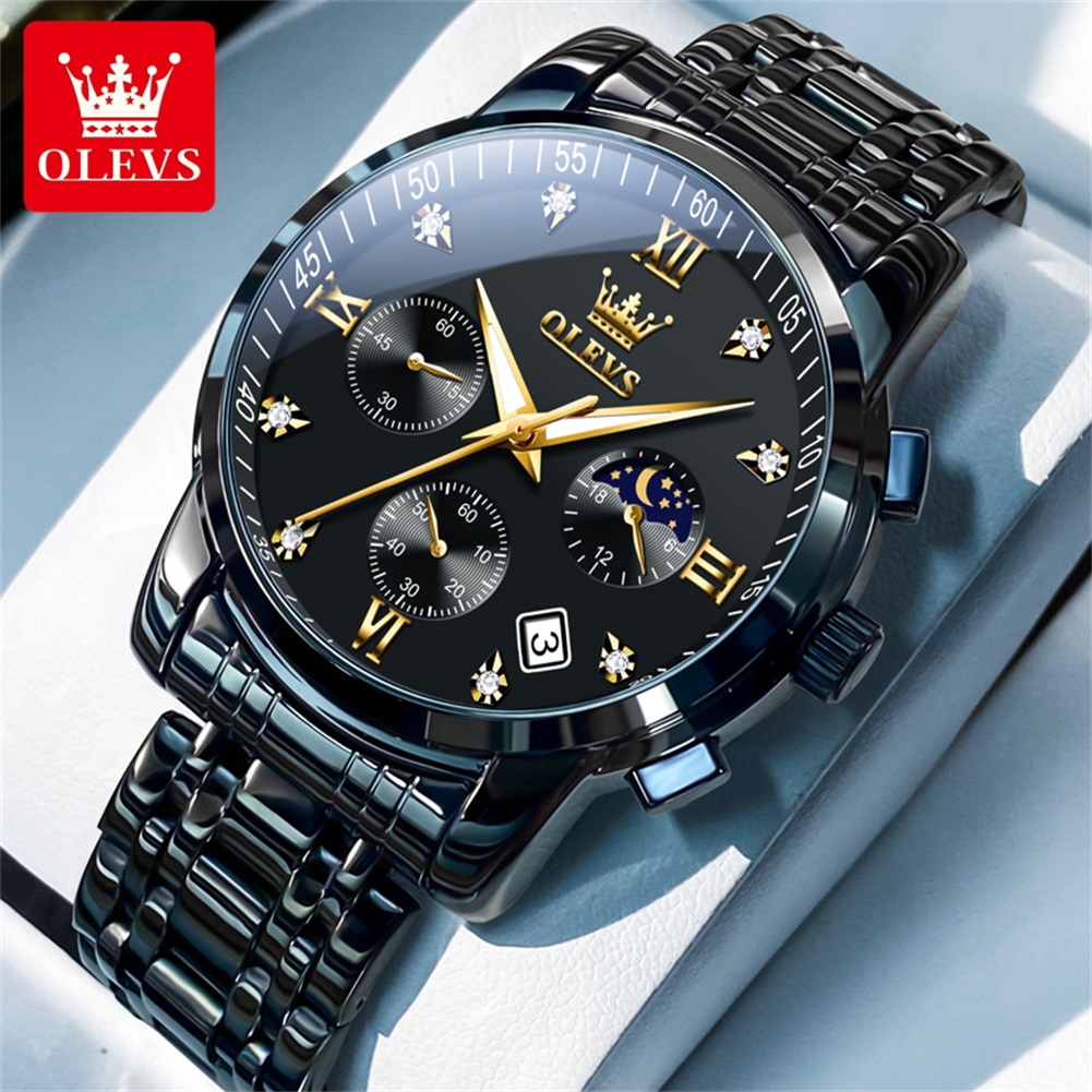 OLEVS Relojes populares para h - Luxury Watch Brands reseña y precio