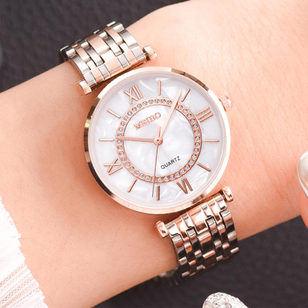 Relojes de pulsera de cristal  - Luxury Watch Female reseña y precio