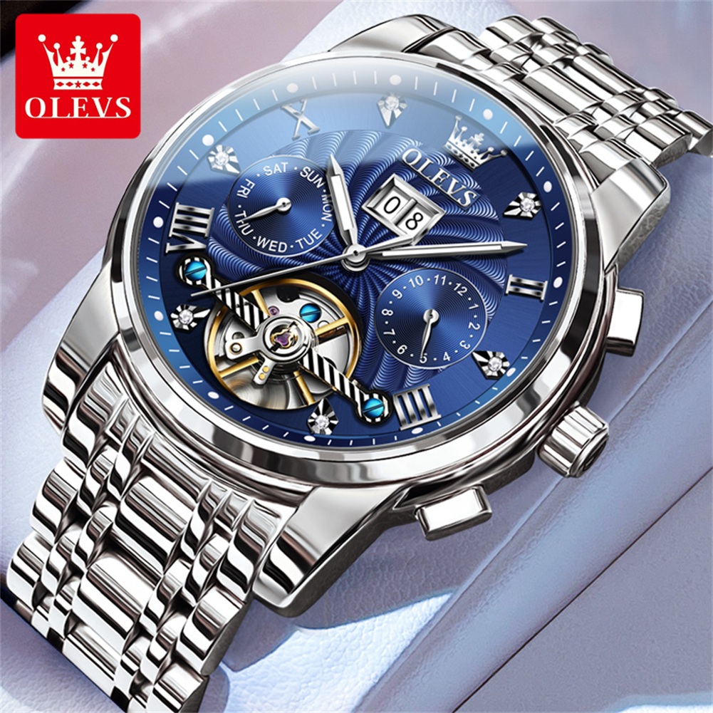 Relojes OLEVS 9910 Originales  - Luxury Watch Collection Box reseña y precio