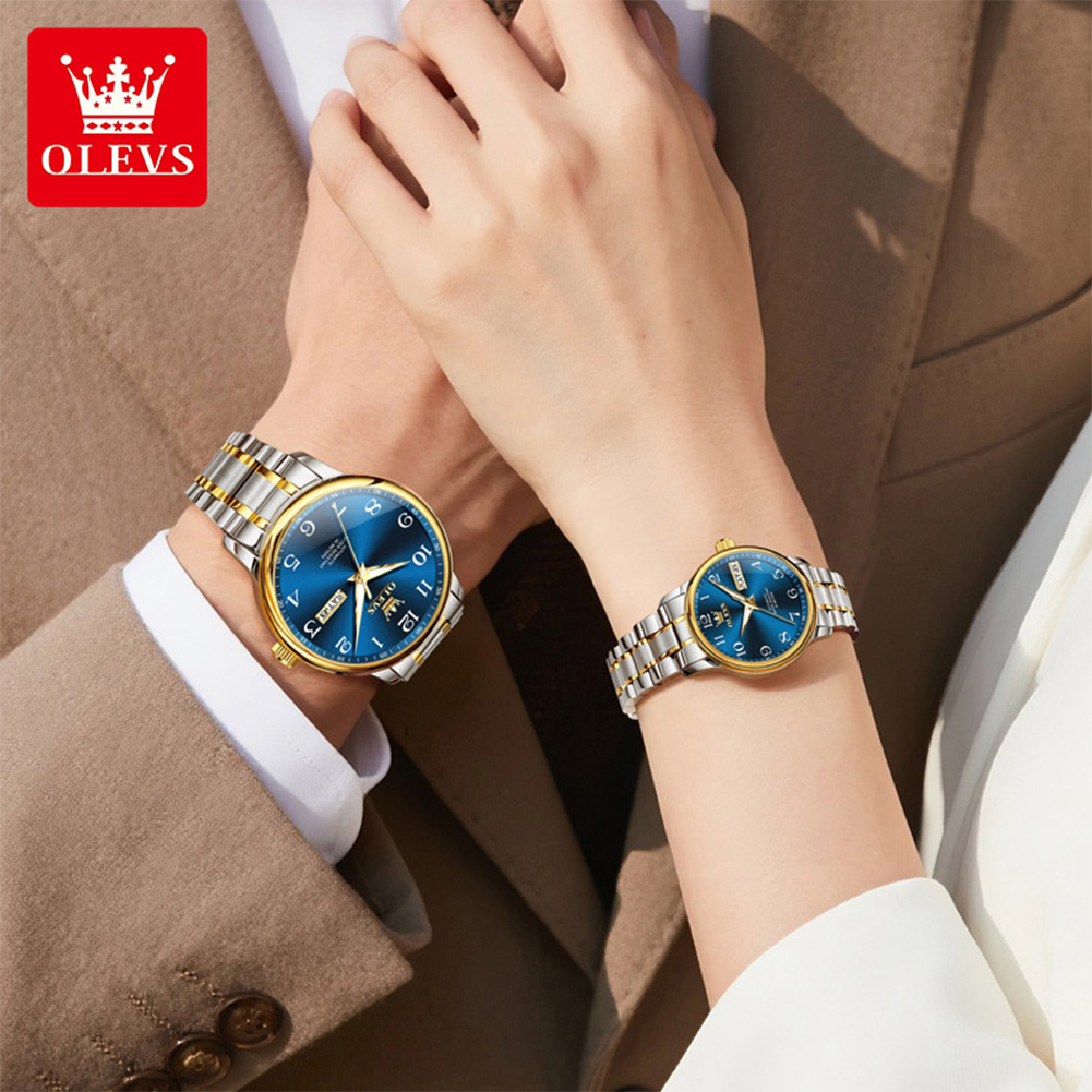 Reloj de Pareja Original OLEVS - Luxury Watch With Arabic Numerals reseña y precio