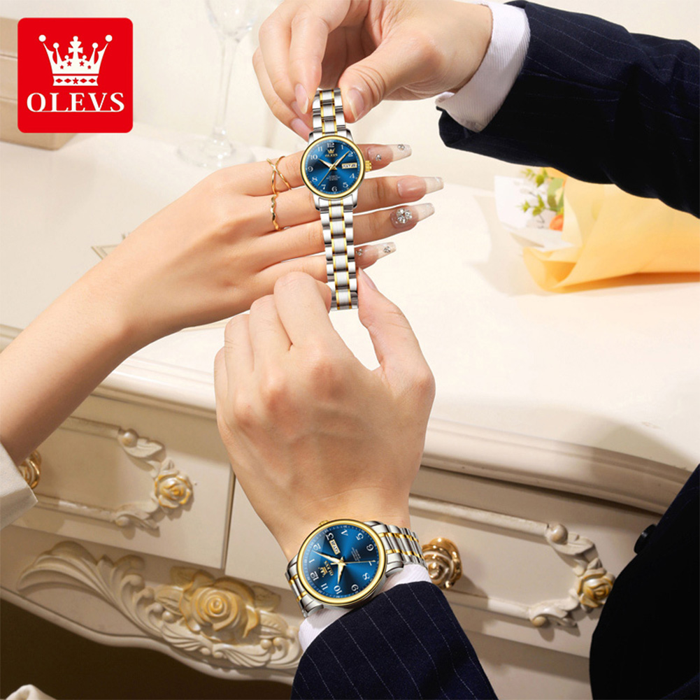 Reloj de Pareja Original OLEVS - Luxury Watch With Arabic Numerals reseña y precio