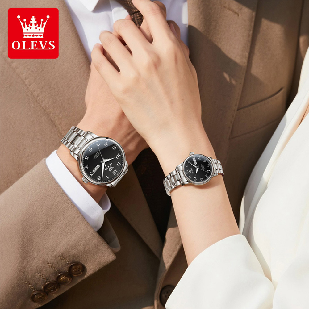 Reloj de Pareja Original OLEVS - Luxury Watch With Arabic Numerals reseña y precio