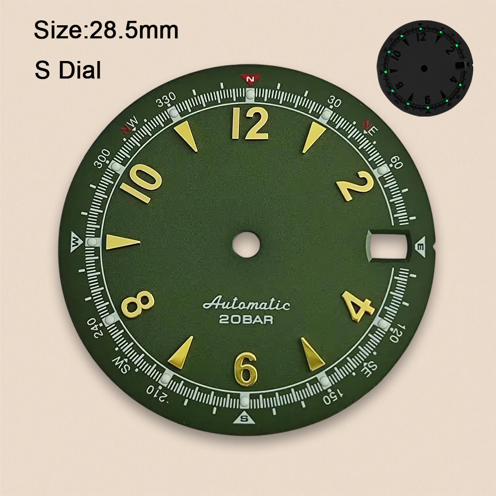 Nh35 Dial S Logo 28,5mm reloj  - Luxury Watch Face reseña y precio