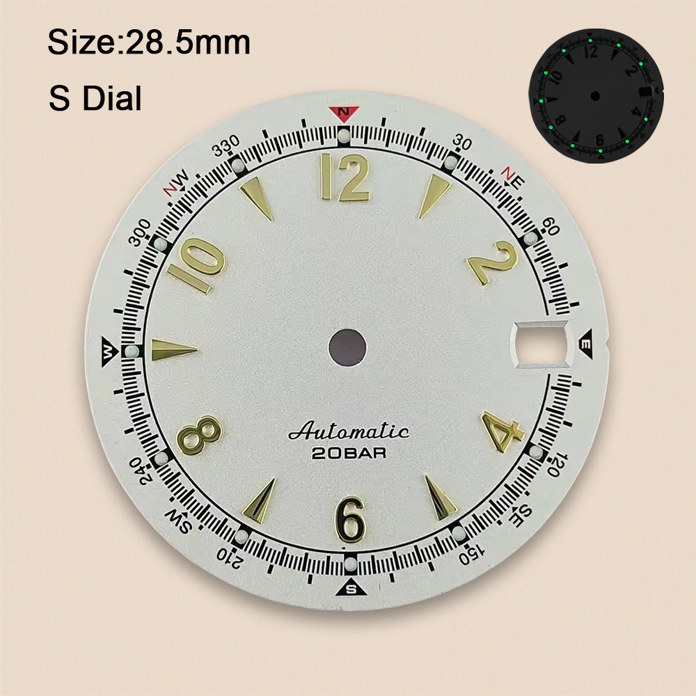 Nh35 Dial S Logo 28,5mm reloj  - Luxury Watch Face reseña y precio