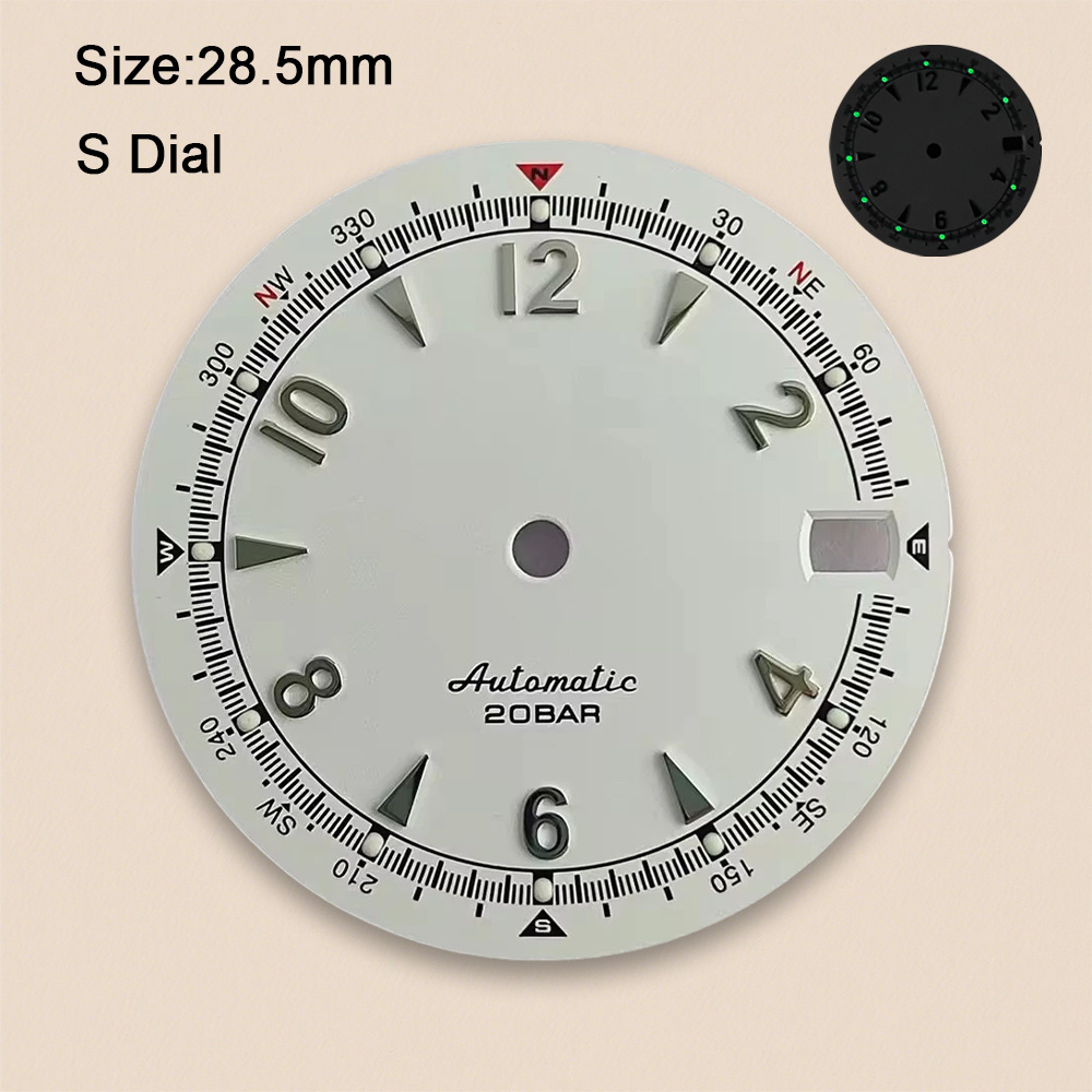 Nh35 Dial S Logo 28,5mm reloj  - Luxury Watch Face reseña y precio