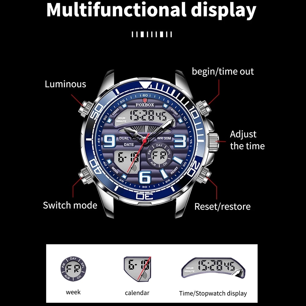 Relojes digitales de lujo para - Luxury Watch Collection Box reseña y precio