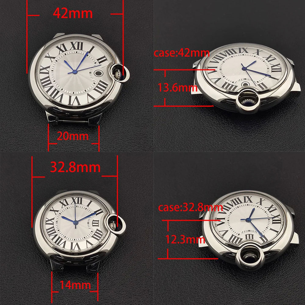 Caja de reloj de 42 mm/32,8 mm - Luxury Watch Face reseña y precio