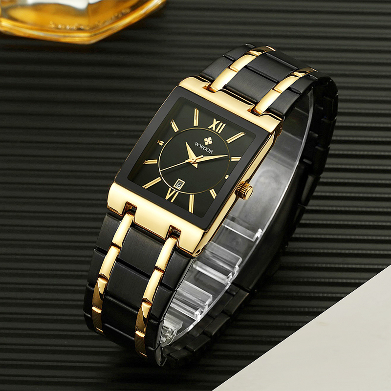 Marca WWOOR, pulsera de oro de - Luxury Watch Name reseña y precio