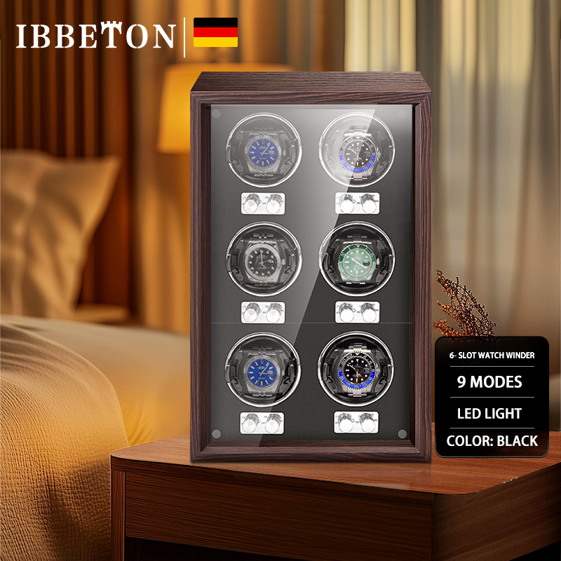 IBBETON Marca de lujo reloj de - Luxury Watch Collection Box reseña y precio
