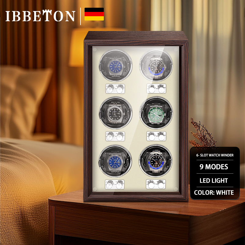 IBBETON Marca de lujo reloj de - Luxury Watch Collection Box reseña y precio